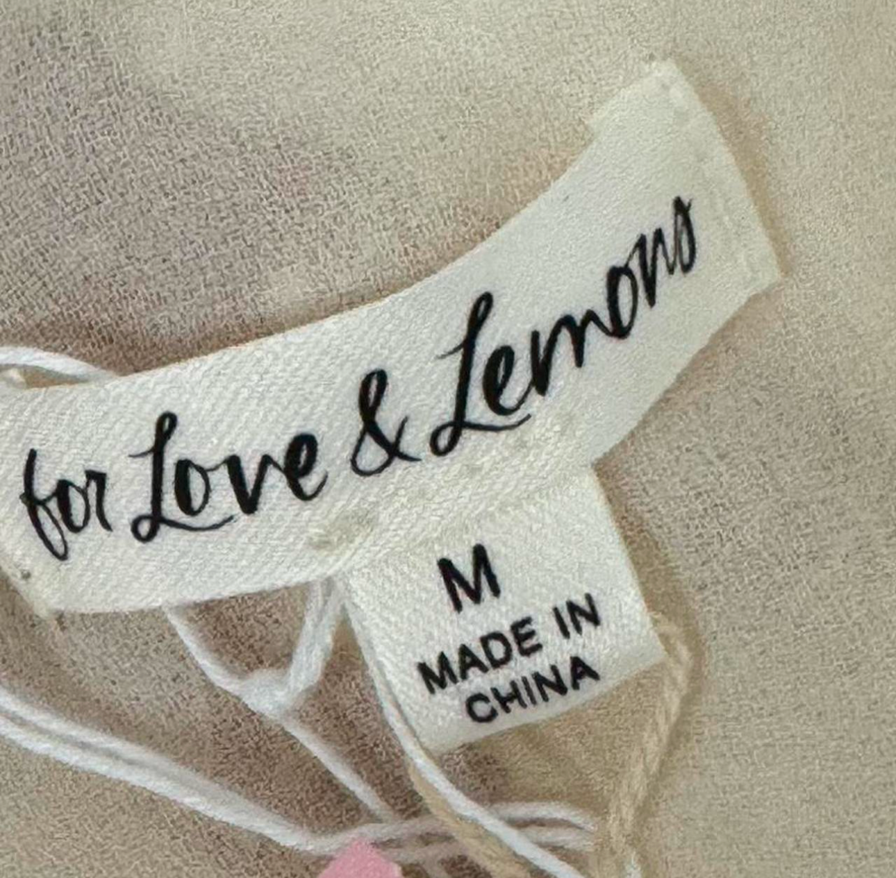 For Love and Lemons Poppy Mini Dress