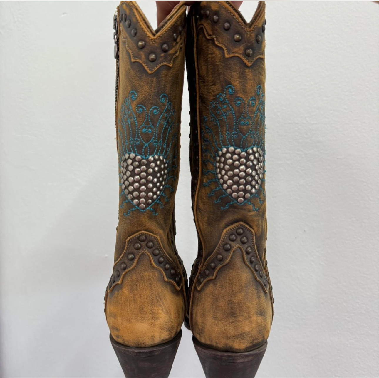 Dan Post Blue Bird Heart Breaker Cowgirl Boot