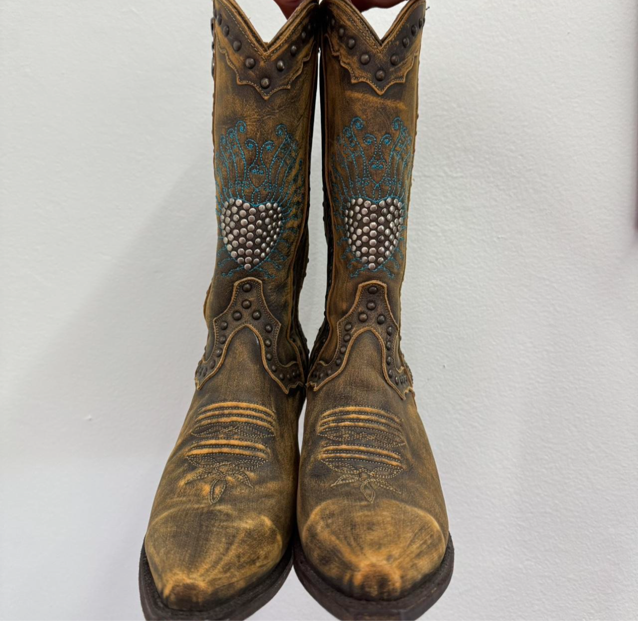 Dan Post Blue Bird Heart Breaker Cowgirl Boot