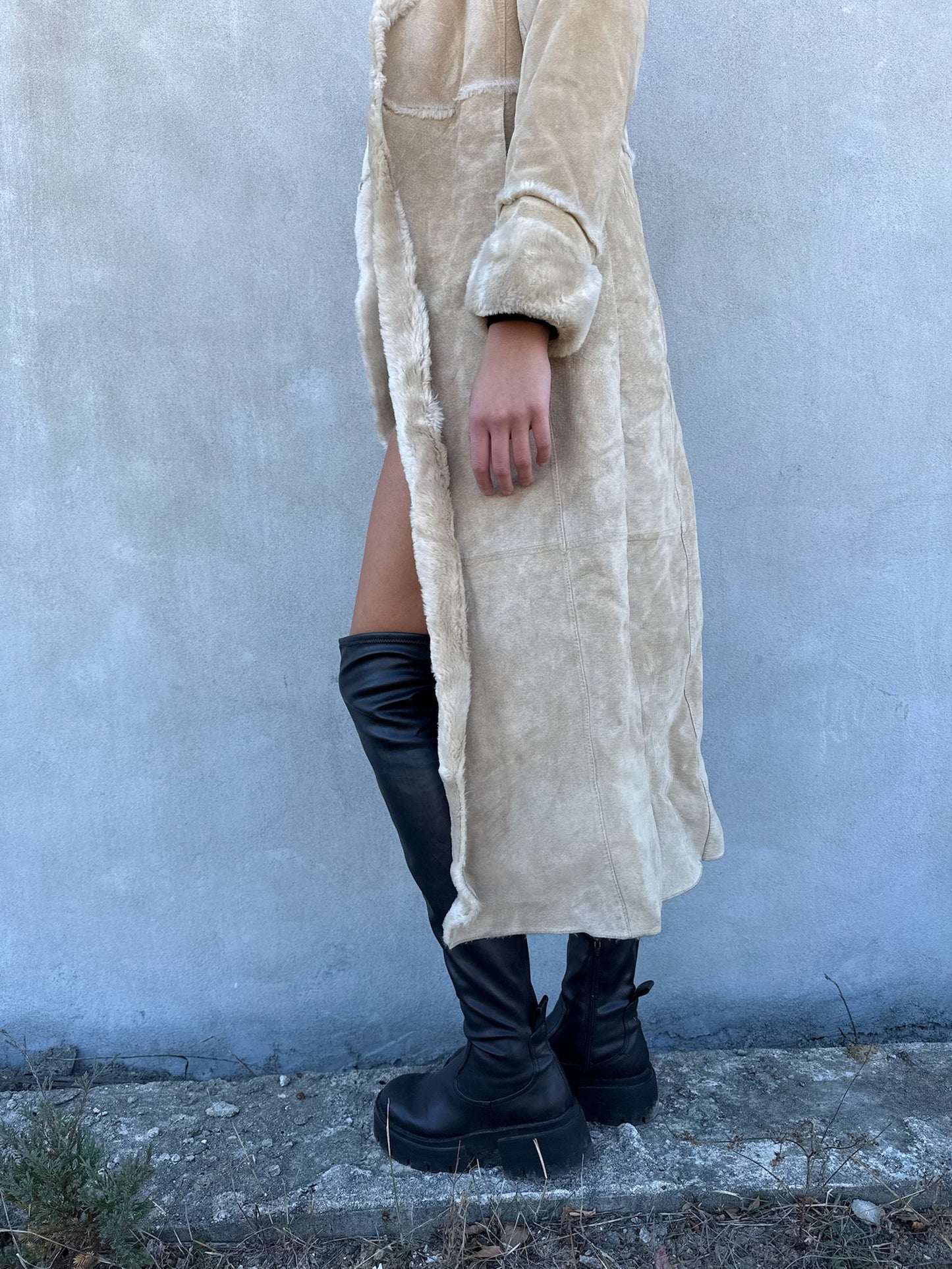 Express Long Fur Coat