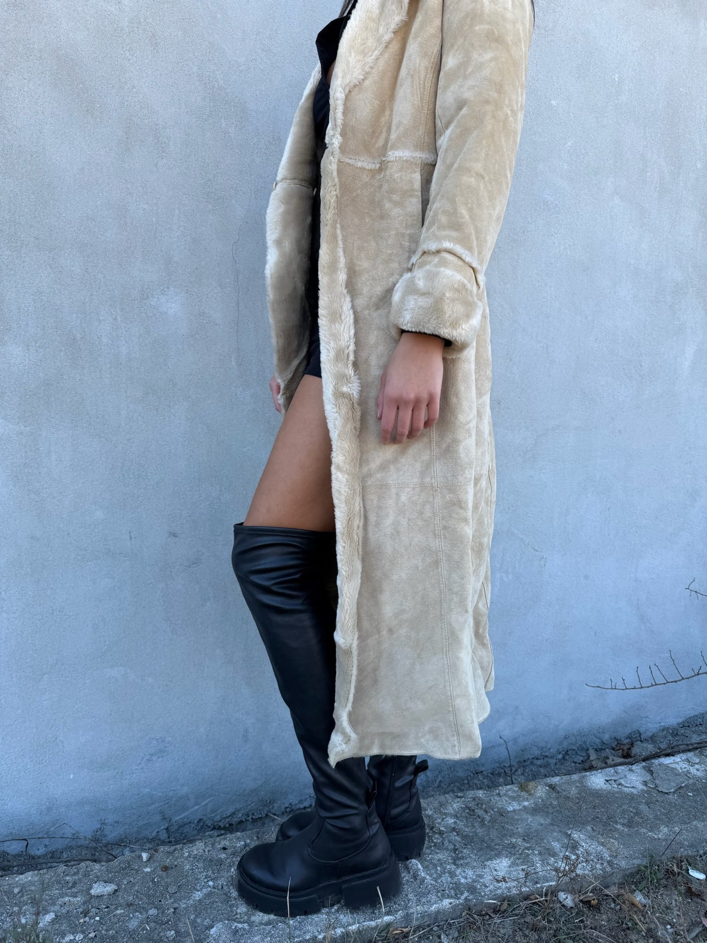 Express Long Fur Coat