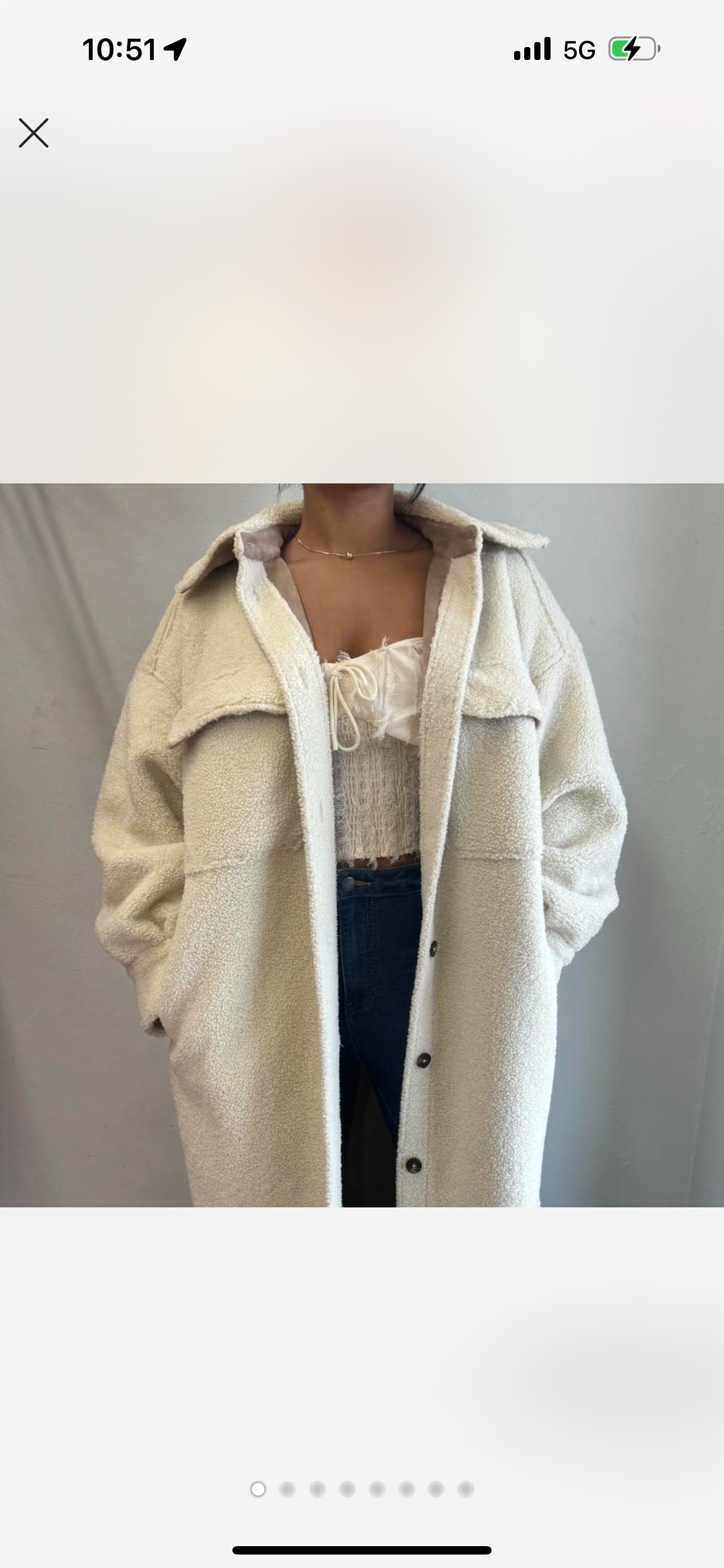 H & M Teddy Bear Trench