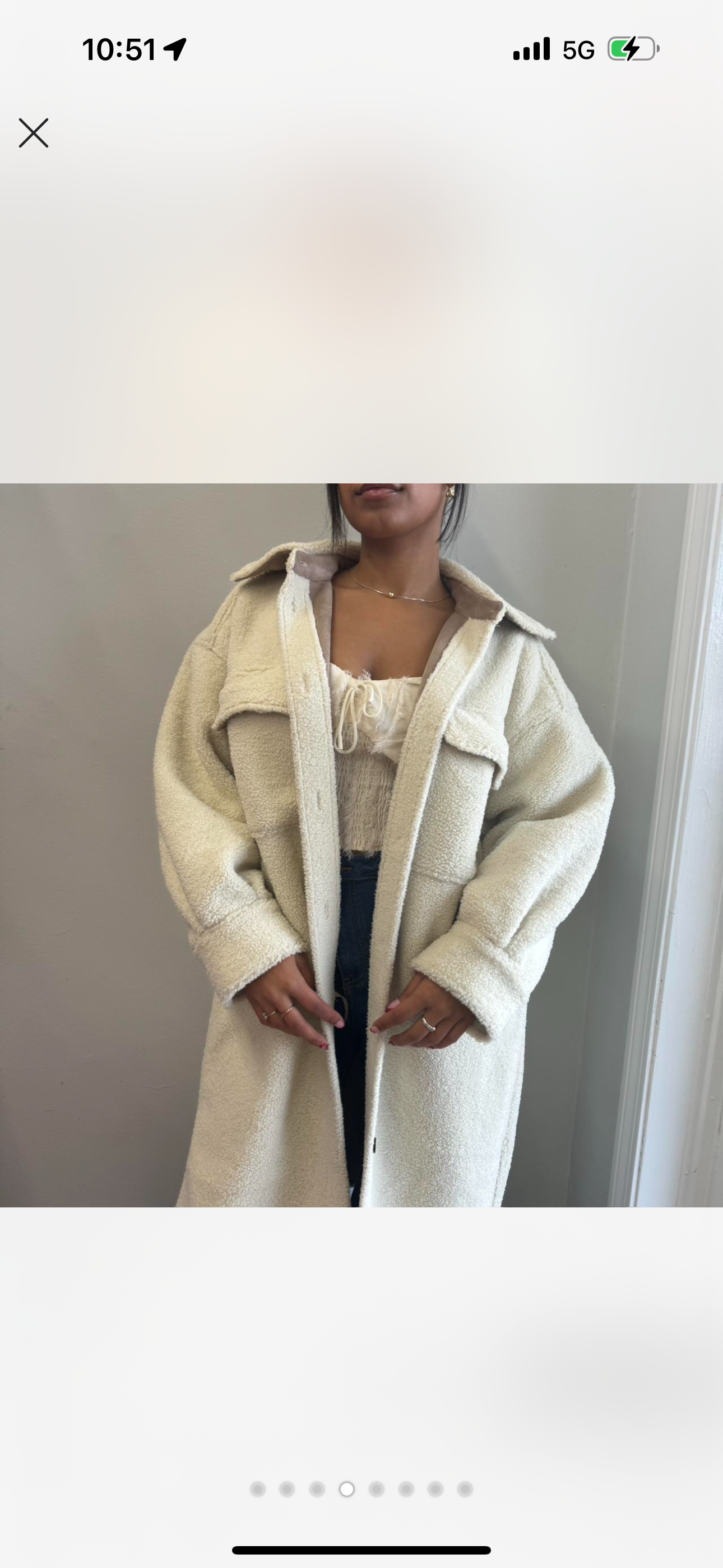 H & M Teddy Bear Trench