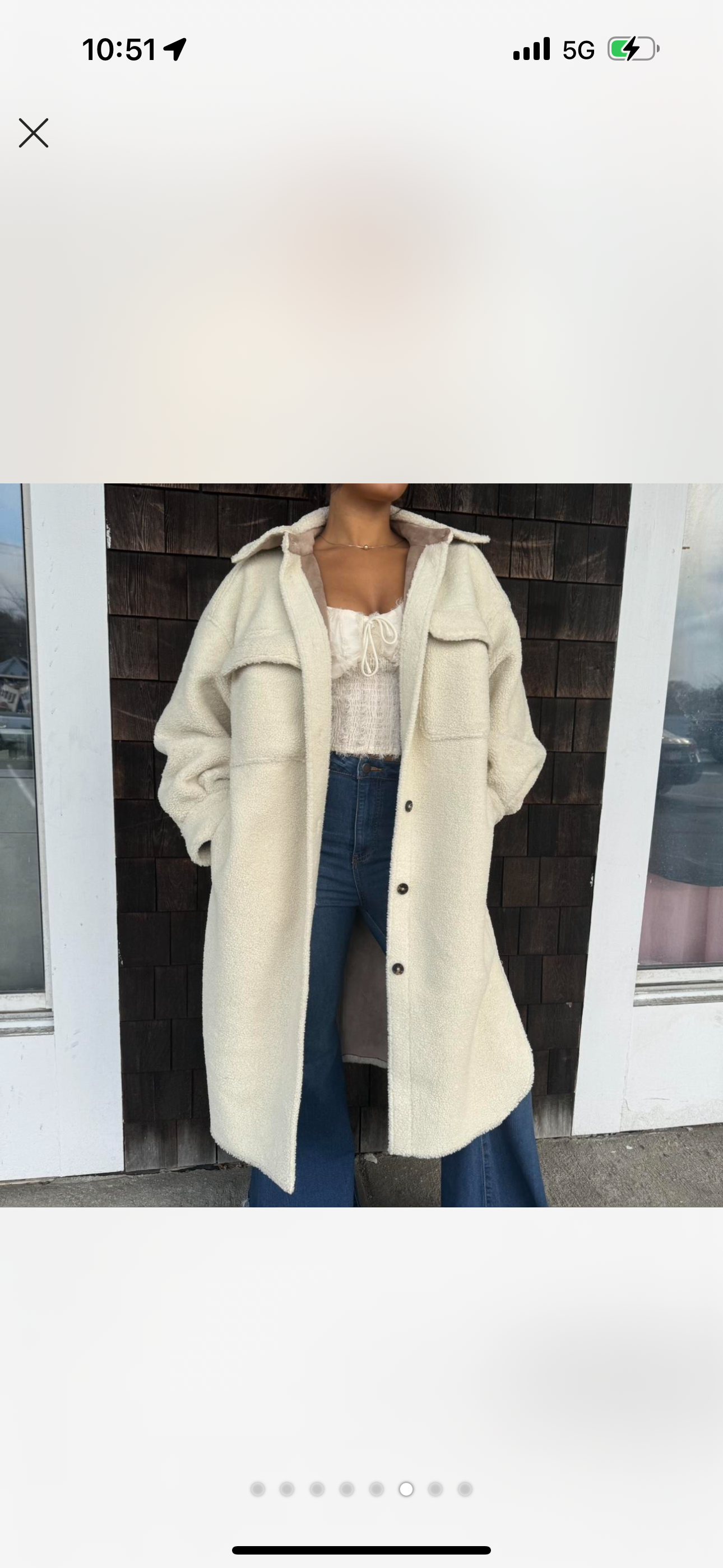 H & M Teddy Bear Trench
