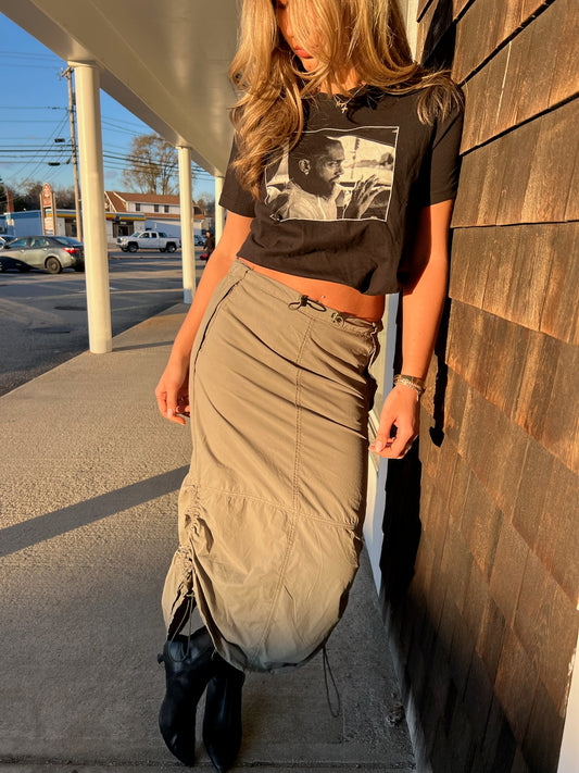 BDG Cargo Parachute Maxi Skirt