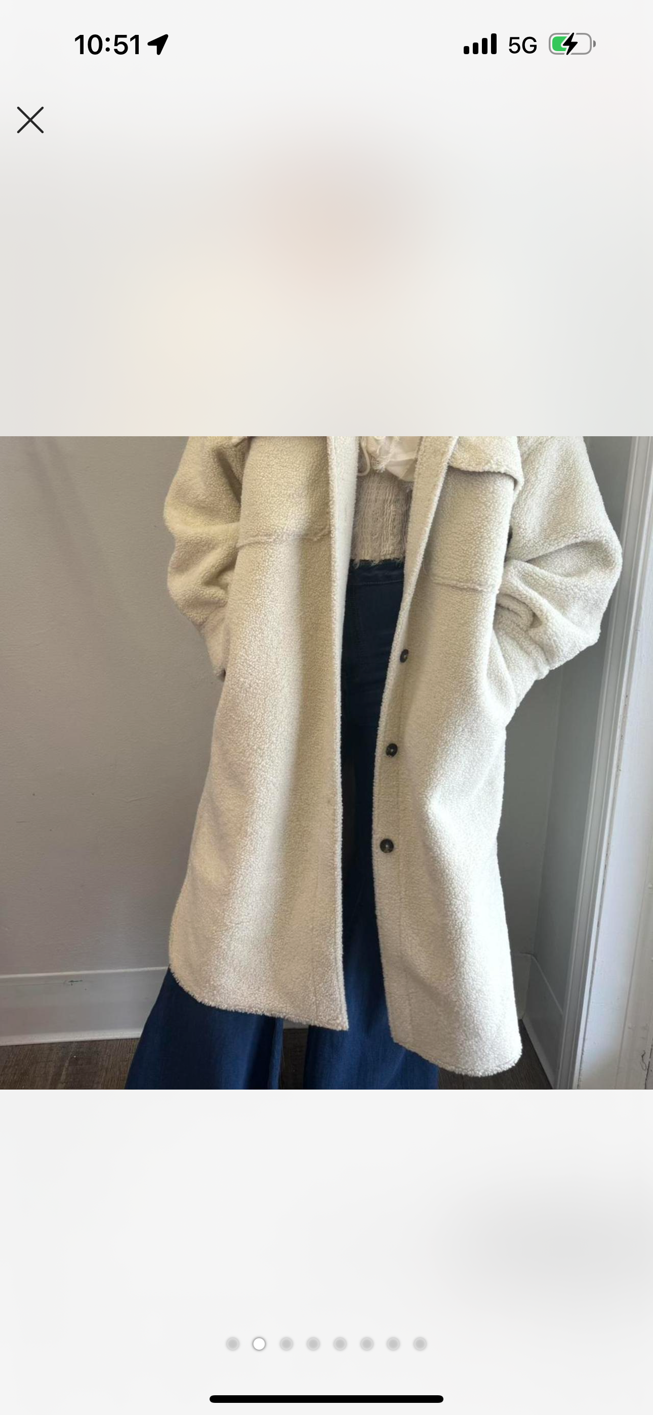 H & M Teddy Bear Trench